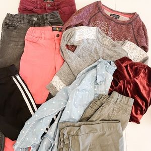 Lot of 6/6x girls fall coordinated outfits